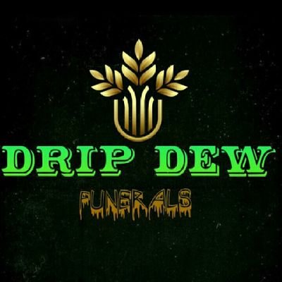 Drip Dew Funeral Home Undertakers Logo